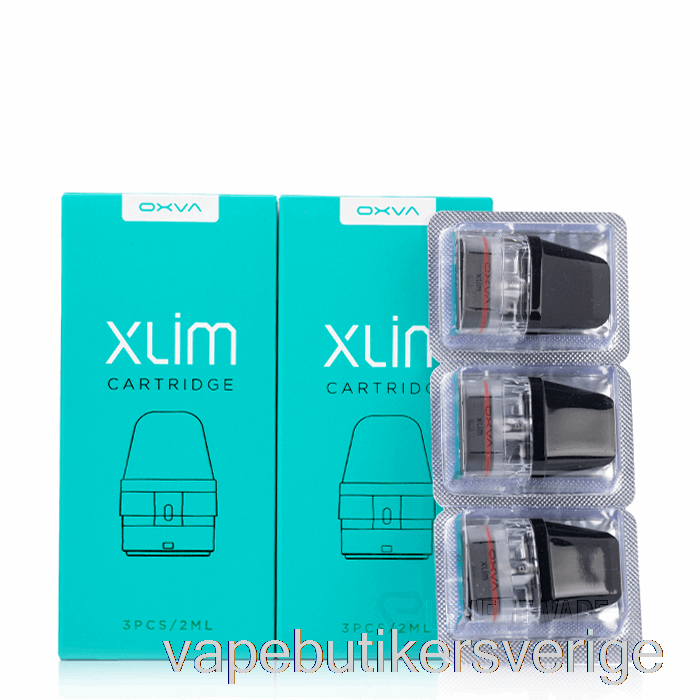 Vape Sverige Oxva Xlim V2 Utbytespods 0,6ohm Mesh Pods